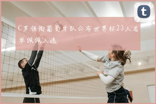 C罗领衔葡萄牙队公布世界杯23人名单佩佩入选